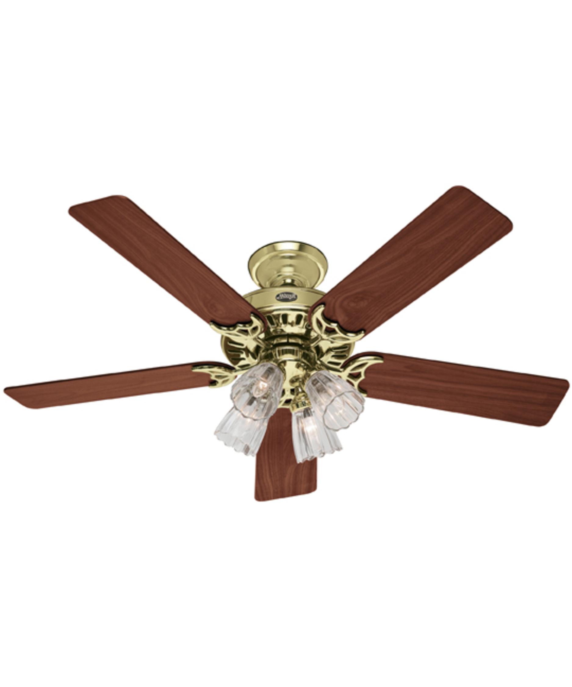 Hunter Fan 20181 Studio Series 52 Inch Ceiling Fan With Light Kit